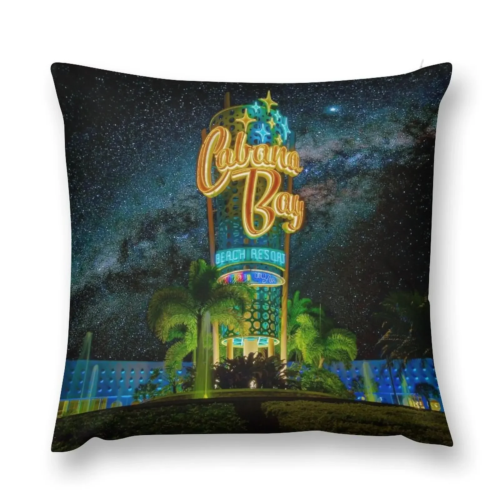 

The Cabana Bay By Twilight Throw Pillow Rectangular Cushion Cover home decor items Pillow Case Christmas pillow