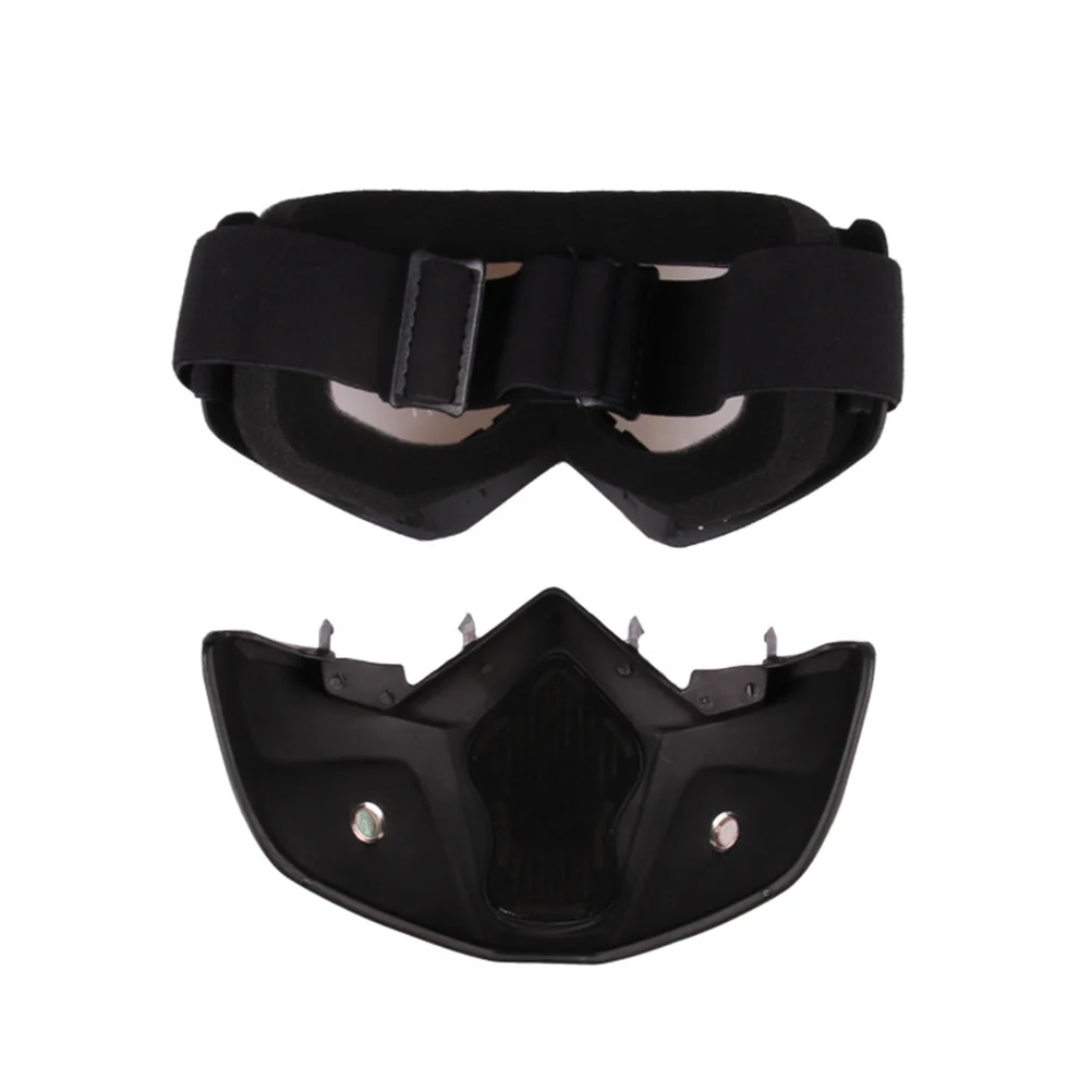 

Anti-Fog Cycling Glasses Winter Ski Goggles Snowboard Motorcycle Face Mask Detachable Lens Adjustable Elastic Band