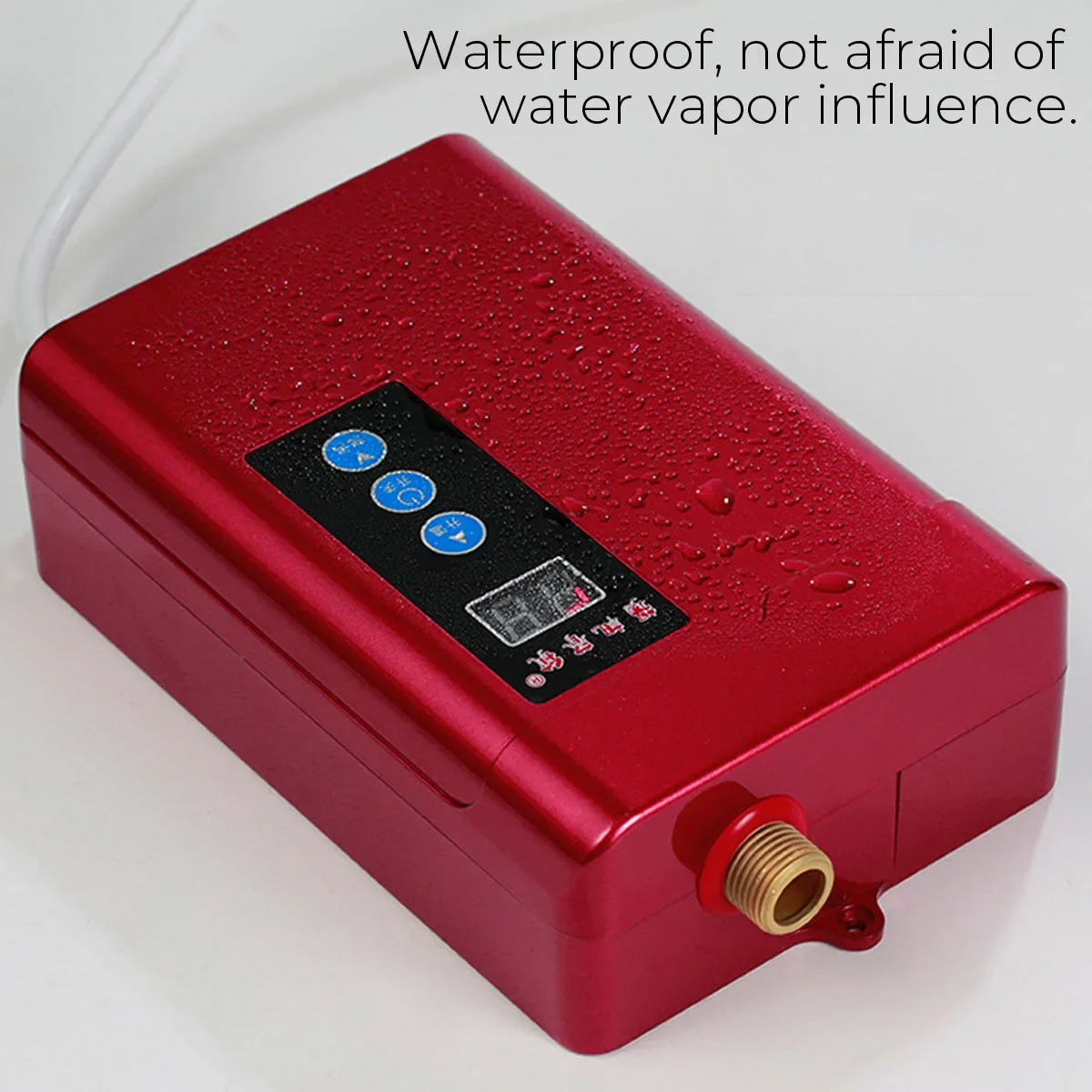 US/EU Plug 4000W Electric Tankless Instant Hot Water Heater Kitchen Bathroom Shower Sink Tap Thermostat
