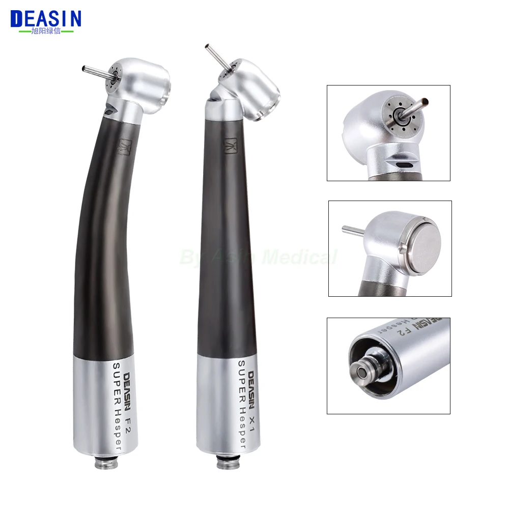 NEW Titanium Dental Fiber optic High Speed Handpiece Air Turbine with Ceramic Bearing Torque push button head For N coupler