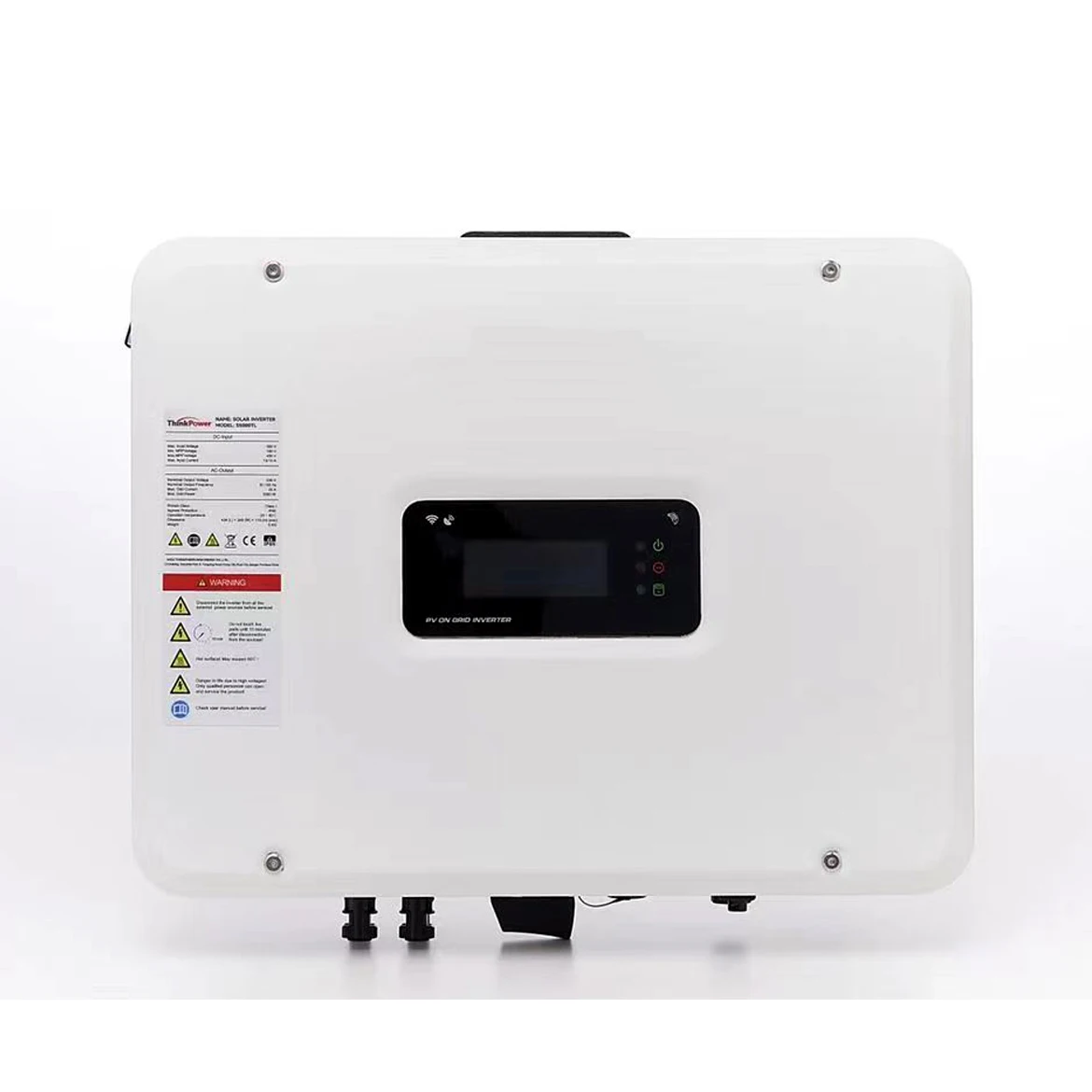 Imagem -02 - Inversor de Grade Solar Impermeável Ip65 Wi-fi Interruptor dc Limitador Anti-reverso Monofásico Mppt 3kw 6kw