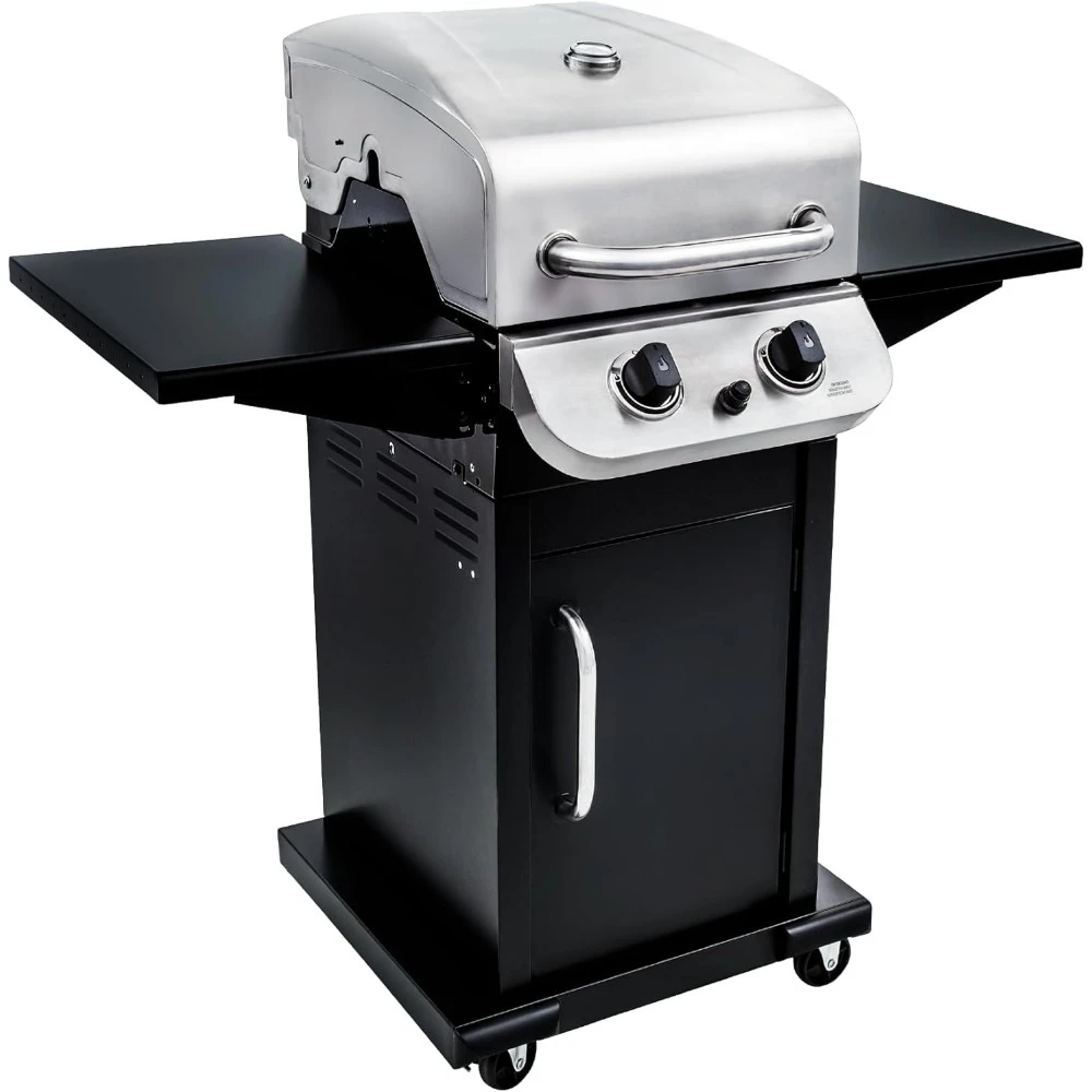 Performance Series Convective 2-Burner Cabinet Propane Gas Stainless Steel Grill - 463673519P1