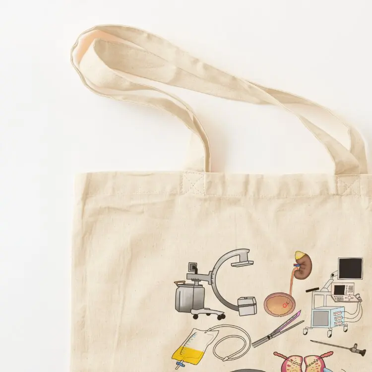 المسالك البولية حمل حقيبة قماش حقيبة الكتف لطيف للتخصيص شخصية