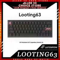 LATENPOW LOOTING63 Mechanical Keyboard Wired 8K Polling Rate Magnetic Switch Gasket Structure Esports Hot Swap Gaming Keyboard