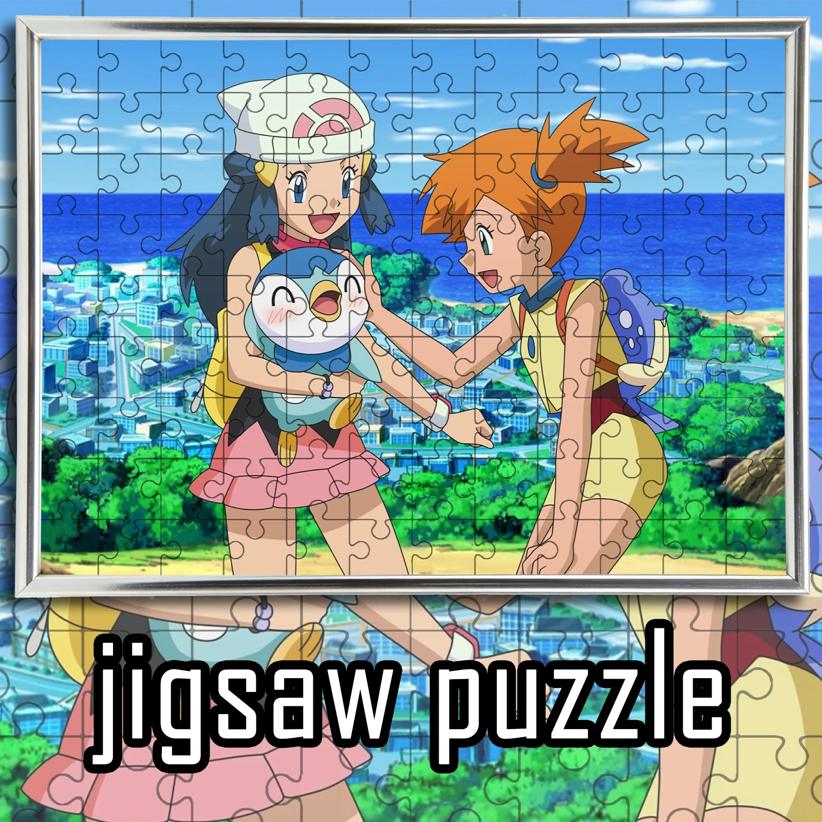 

Refreshing Summer Pokemon Art Puzzle Medium Difficulty 108-1000pcs Gift