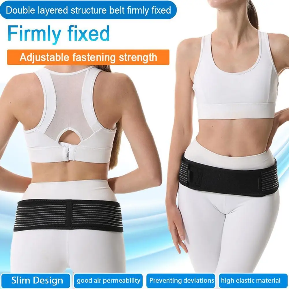 

1pcs Sacroiliac SI Joint Hip Belt Lower Back Support Brace For Men Women Pelvic Support Belt Trochanter Belts Sciatica
