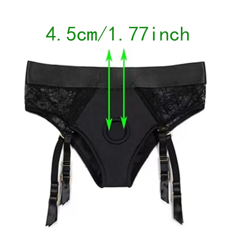 Lezbiyen Crotchless Ayarlanabilir Jartiyer Kemer Koşum Külot Erkekler Kadınlar Çiftler için Külot Üzerinde Askı Straplez İç Giyim