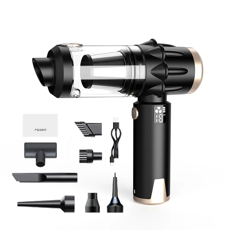 

Brushless car vacuum cleaner, wireless in the car, small charging, handheld household high-power super suction