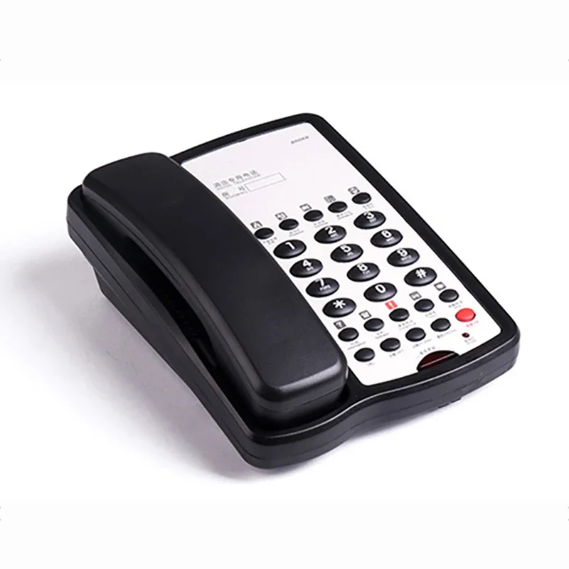 Corded Phone Desktop Landline Telephone, Handsfree Calling, Redial, Call Waiting, R Key Transfer for Office Home Hotel
