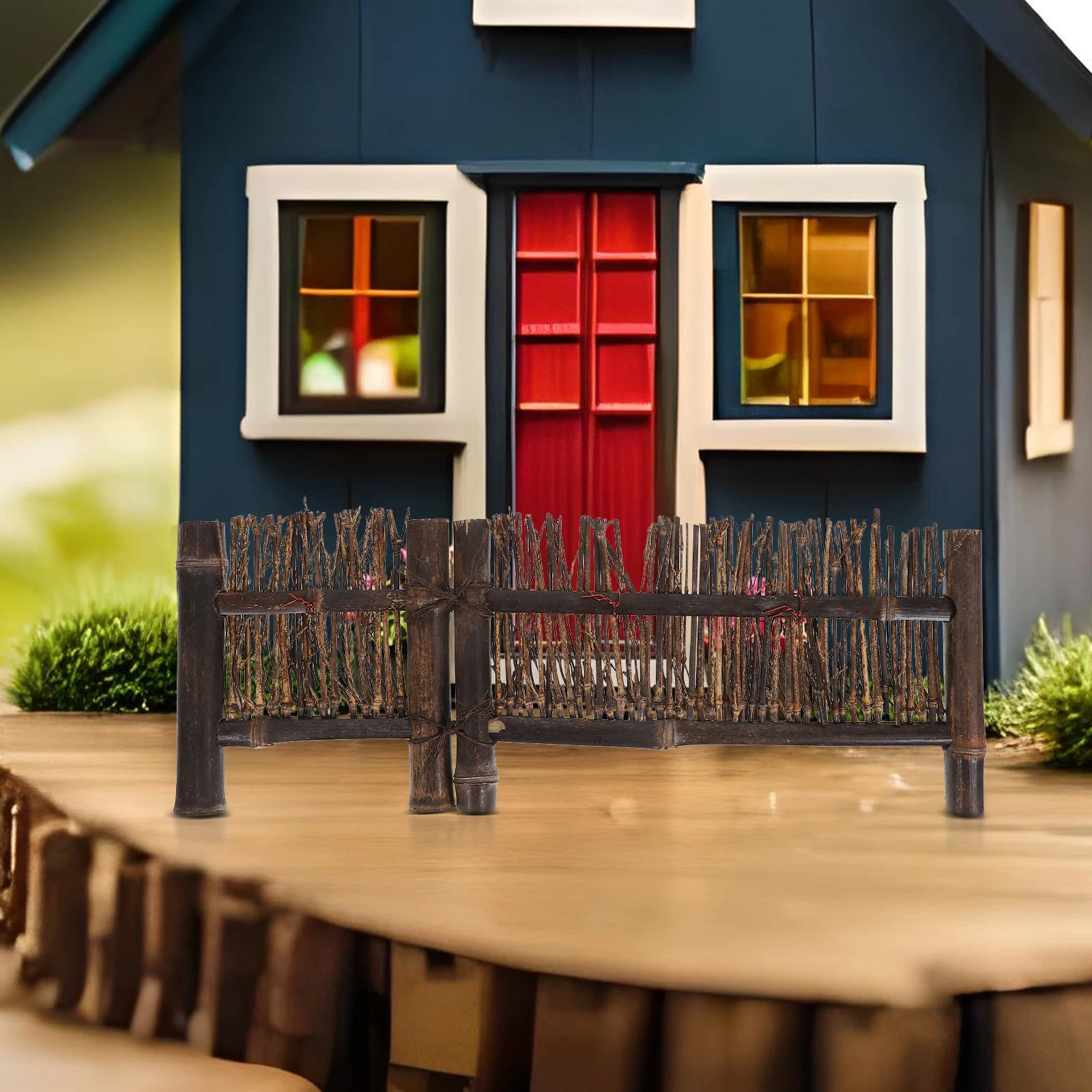 

Micro Landscape Fence Diy Crafts Project Cooking Border Mini Garden Decor