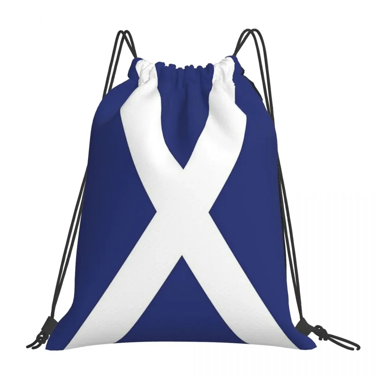 

Scotland Flag Backpacks Portable Drawstring Bags Drawstring Bundle Pocket Sports Bag BookBag For Man Woman Students