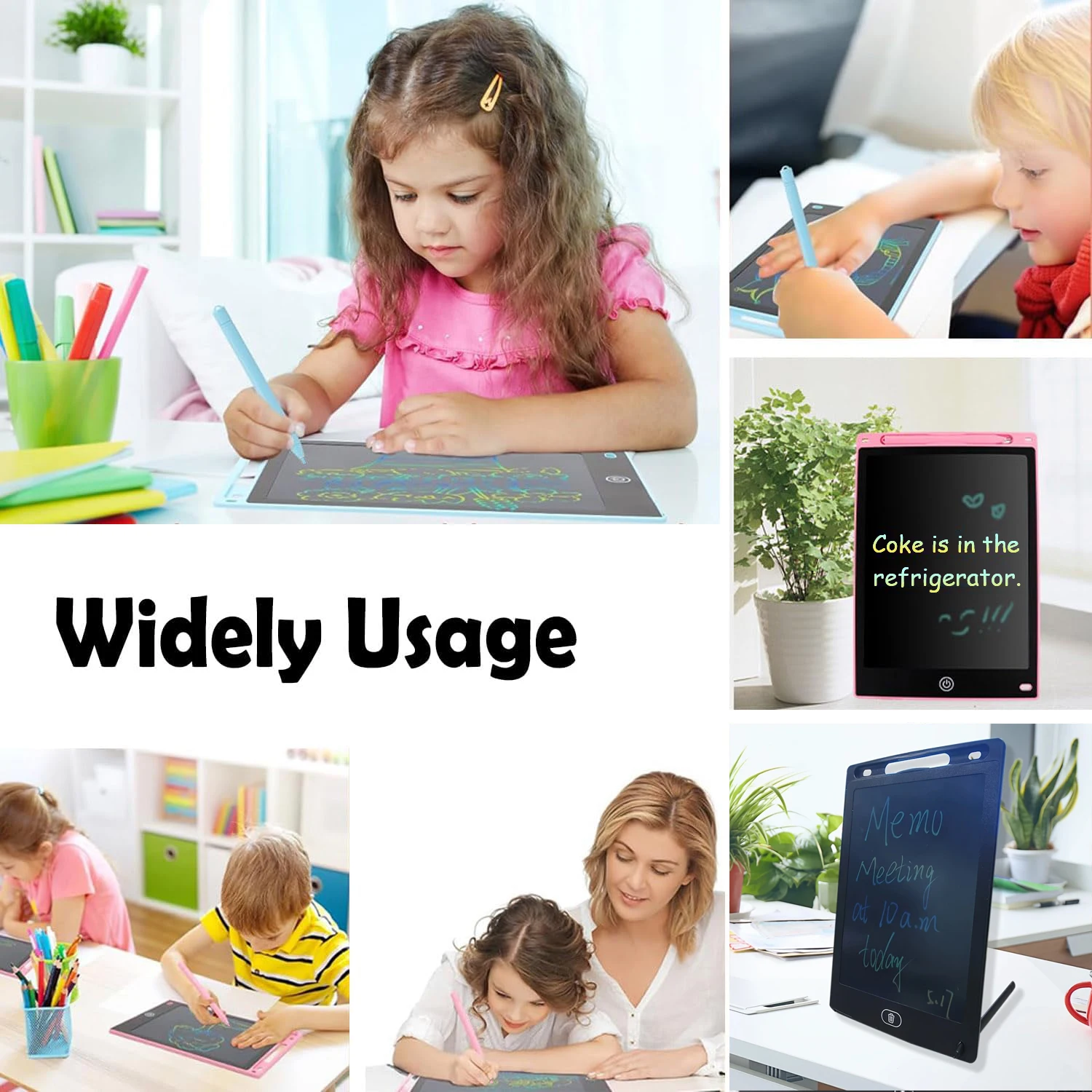 แท็บเล็ต LCD ขนาด 10 นิ้ว สำหรับวาดเขียน กระดานวาดเขียน ของเล่นเด็ก แท็บเล็ตกราฟิก แผ่นเขียนอิเล็กทรอนิกส์ สำหรับเด็กอายุ 3-8 ปี ของขวัญวันเกิด