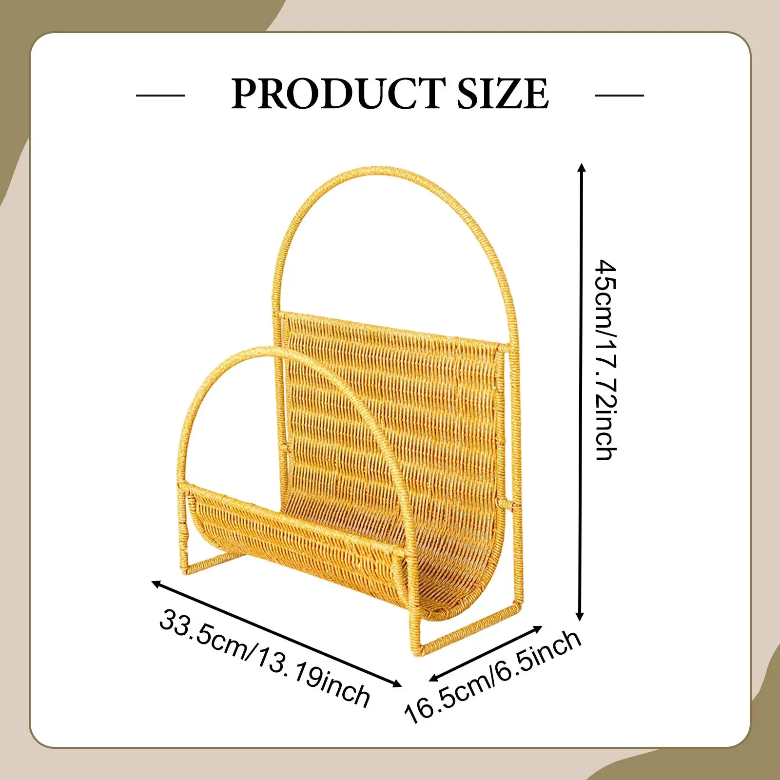 رف المجلات منظم المجلات متعدد الاستخدامات لمجلدات أوراق سجلات الفينيل #6