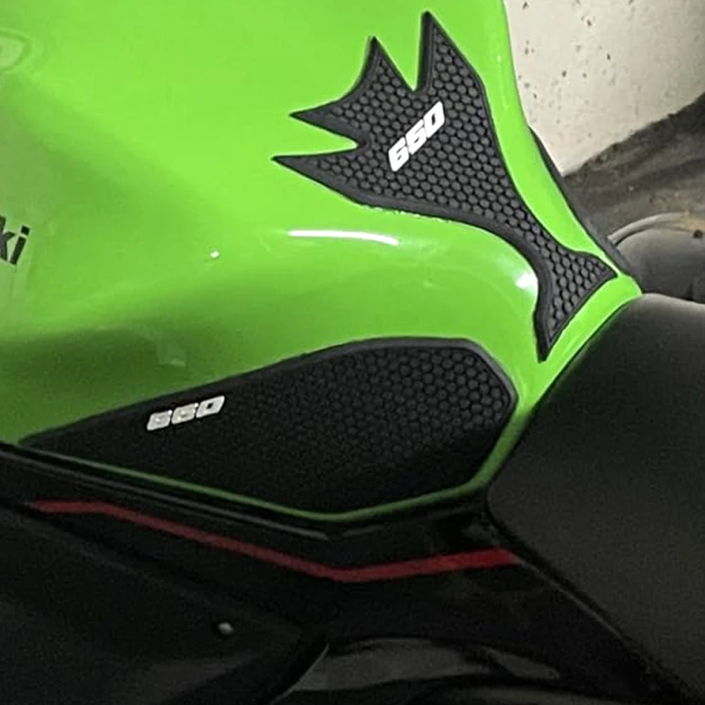 New For Ninja 650 z650 2017 - 2024 Motorcycle Accessories Sticker Decal Kit Fuel Tank Pad Protector Anti slip Ninja650 z 650