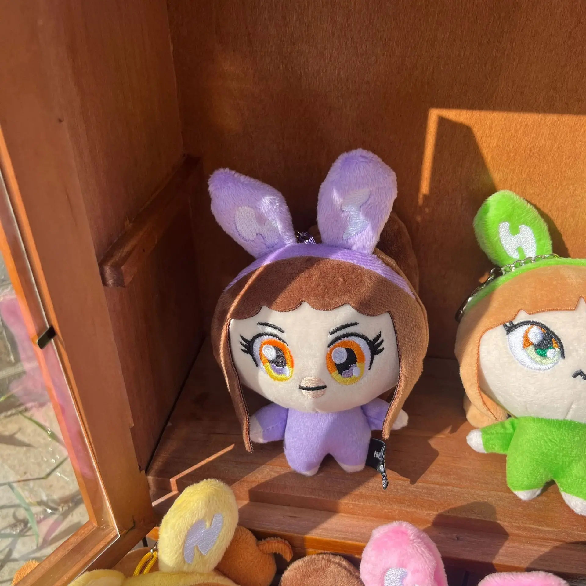 Juguetes colgantes de peluche de Anime NEWJEANS, Minji, Hanni, Pamela, Haerin, hyeen, muñecas de peluche para niñas, llavero, bolsa de decoración, regalos de Peluches