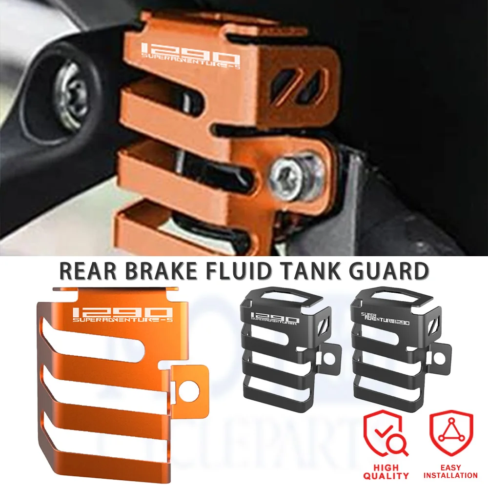 

2025-2021 Motorcycle Accessories For 1290 Adventure 1290 Super Adventure S R ADV 890 DUKE Rear Brake Fluid Reservoir Guard Cover