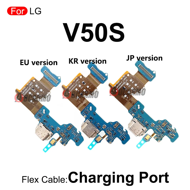 USB Charging Dock Charger Port With Microphone Replacement Parts For LG V50S EU/KR/JP Version