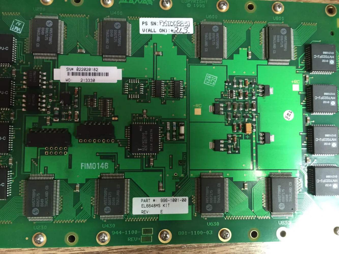 

EL6648MS professional lcd screen sales for industrial screen