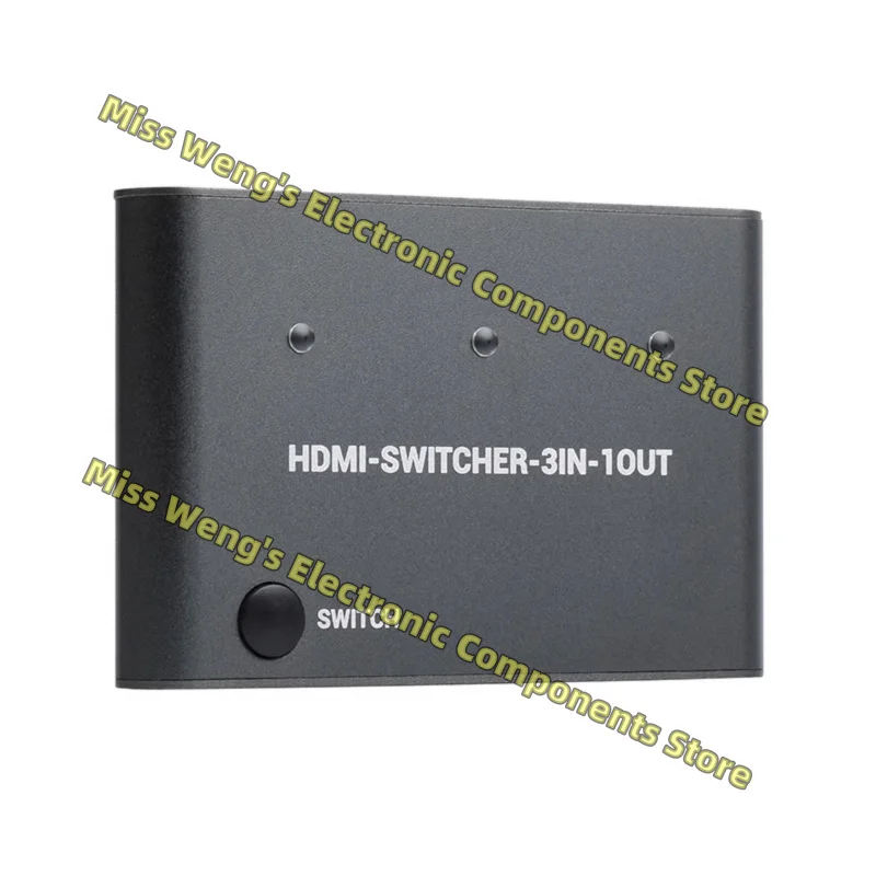 Three channel HDMI switcher 4K high-definition display video converter supports computers/gaming consoles HDMI-SWITCHER-3IN-1OUT