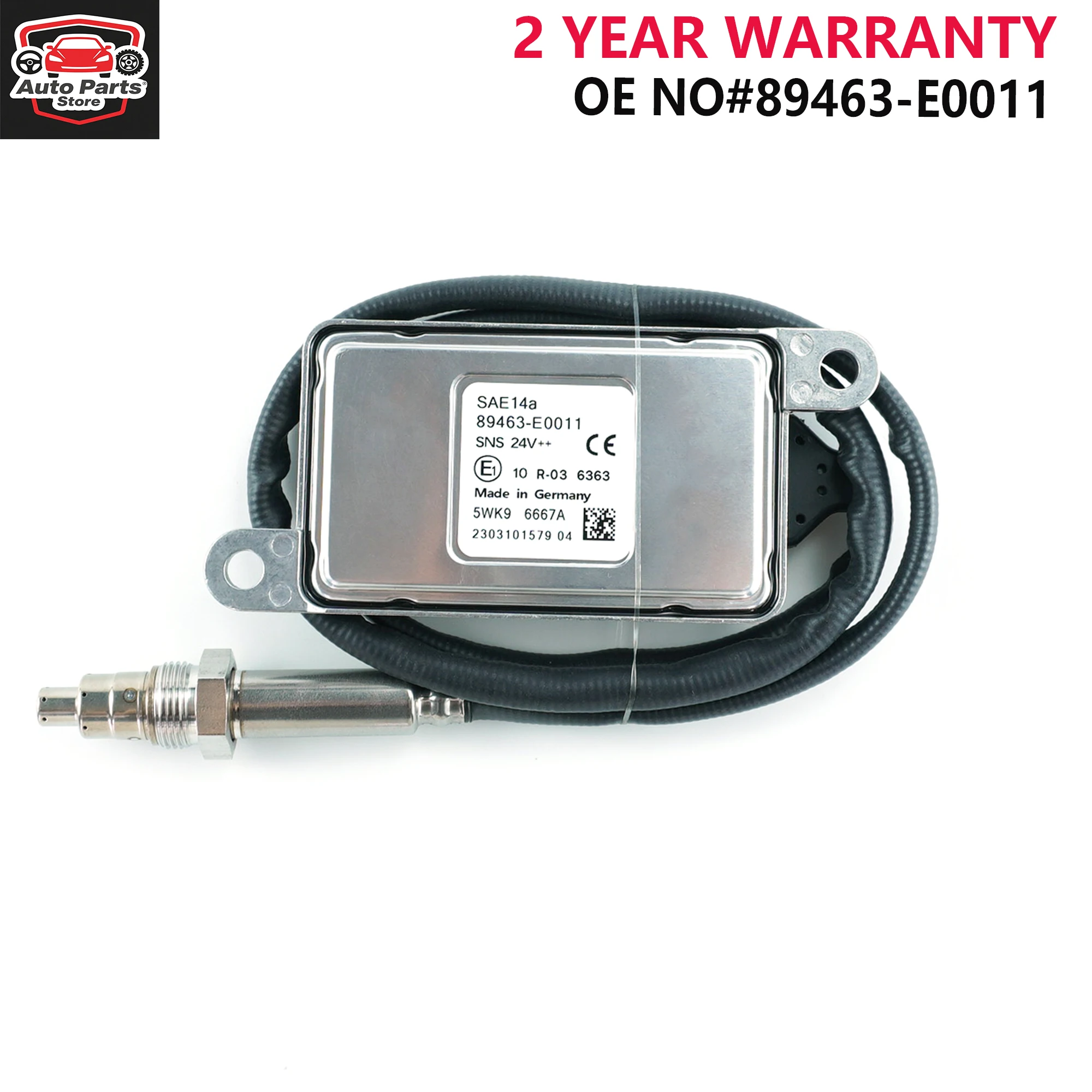 

5WK96667A 5WK9 6667A 89463-E0011 Top Quality Nox Sensor Nitrogen Oxide Sensor 24V For Hino