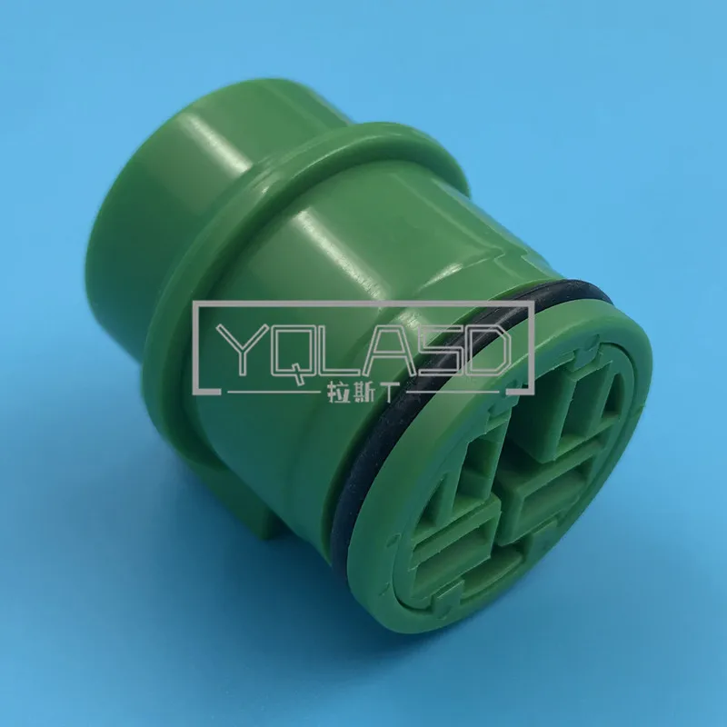 1 Set 4 Way 6.3 Series AC Assembly Automotive Large Current Cable Plastic Housing Waterproof Connector With Terminal