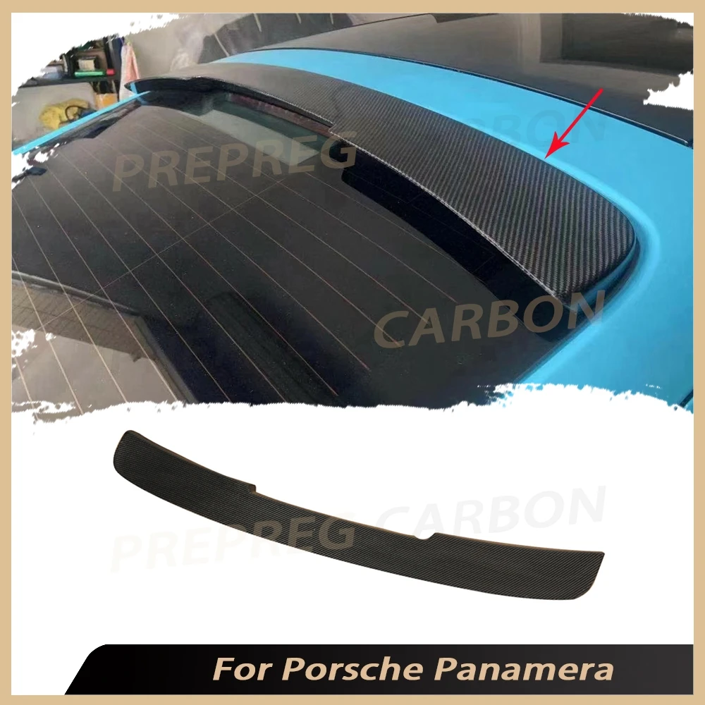 

Задний спойлер из углеродного волокна для Porsche Panamera 970 970.1 970.2 2010-2016 FRP, спойлер на крышу, автомобильный Стайлинг, комплекты кузова, аксессуары