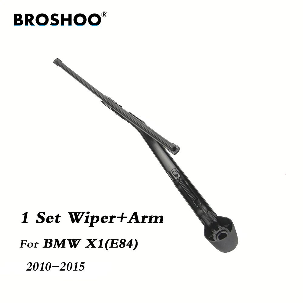 BROSHOO-escobillas de limpiaparabrisas trasero para coche, brazo de limpiaparabrisas trasero para BMW X1(E84) Hatchback (2010-2015), 295mm, estilo