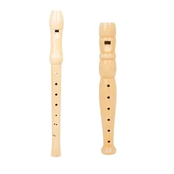 Orff Harp Flute 6/8 Hole Soprano Flute Solid Wood Woodwind Musical Instruments Orff Toys Children's Gifts Music Enlightenment