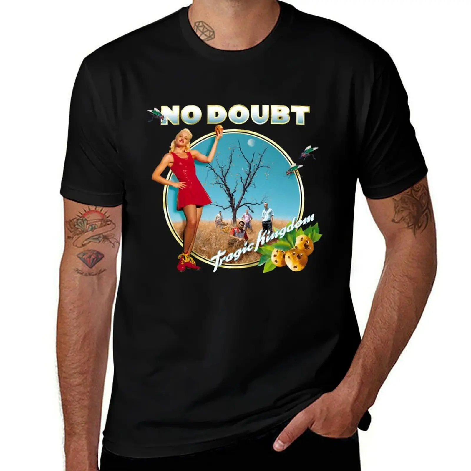 Music Vintage No Doubt Band Tragic KingdomChristmas T-Shirt man t shirts high quality luxury brand funny t shirts cotton T-shirt