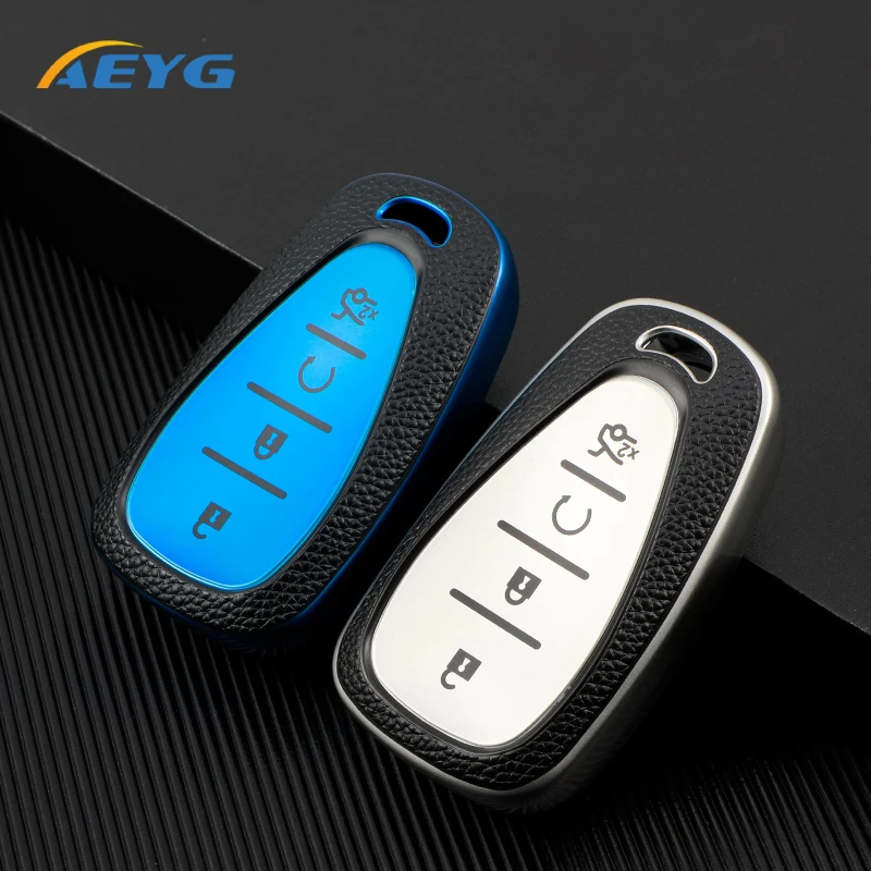 

TPU Car Remote Key Case Cover Shell Fob For Chevrolet Chevy Camaro Malibu Cruze Spork Volt Bolt Trax Sonic Equinox Accessories