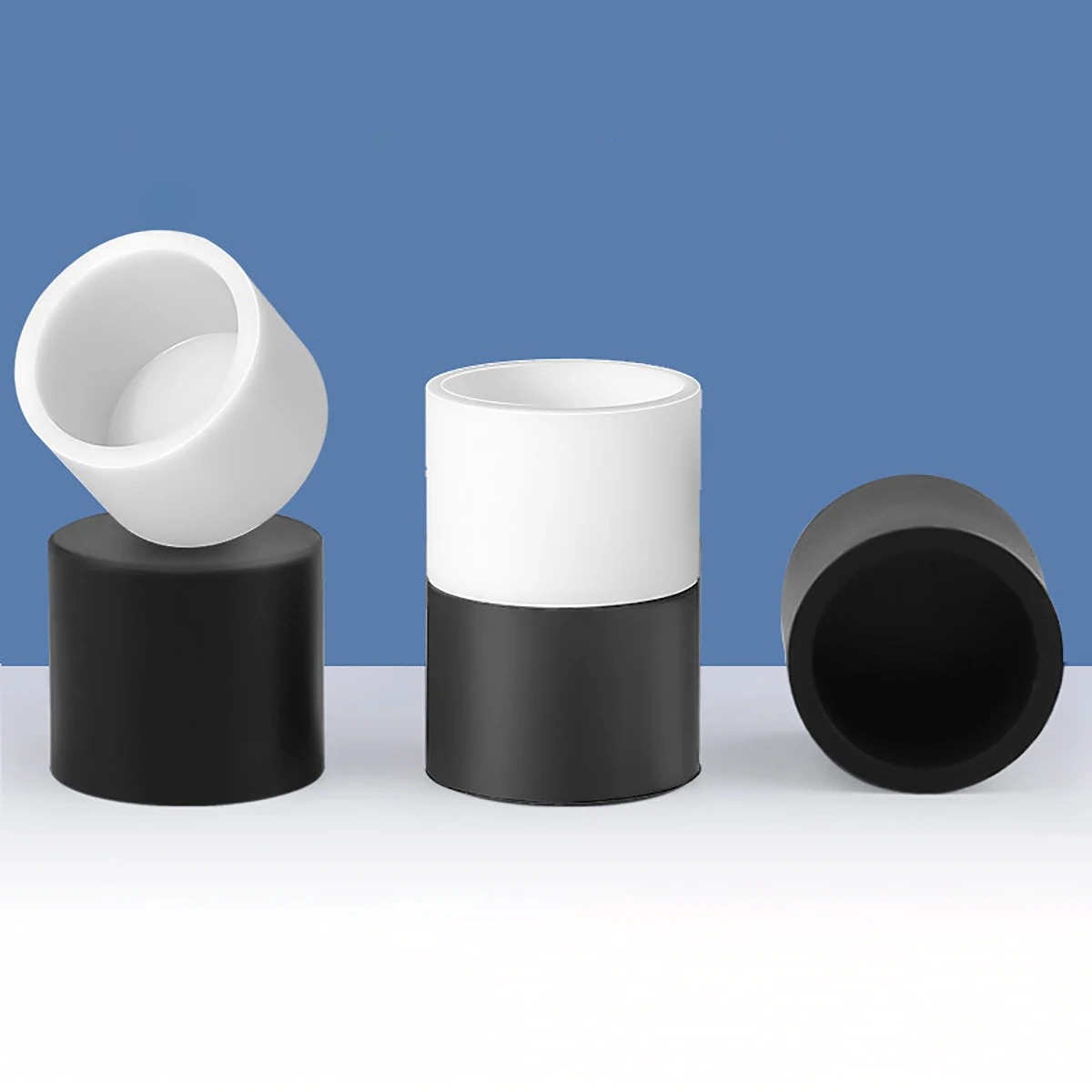 2.8mm-70.5mm Silicone Rubber Round Tube Pipe Blanking End Caps U Shape Seal Stopper Steel Pipe Protective Cover Chair Pad