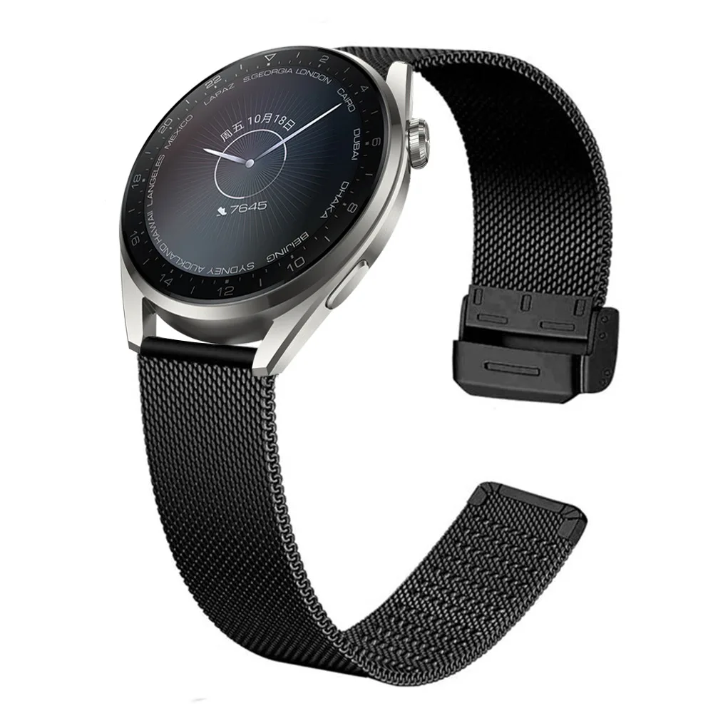 Correa de repuesto para Samsung Galaxy Watch 3, correa de 41mm, 45mm, 42mm y 46mm para Galaxy Watch Active 1/2 Gear S3, correas de reloj clásicas