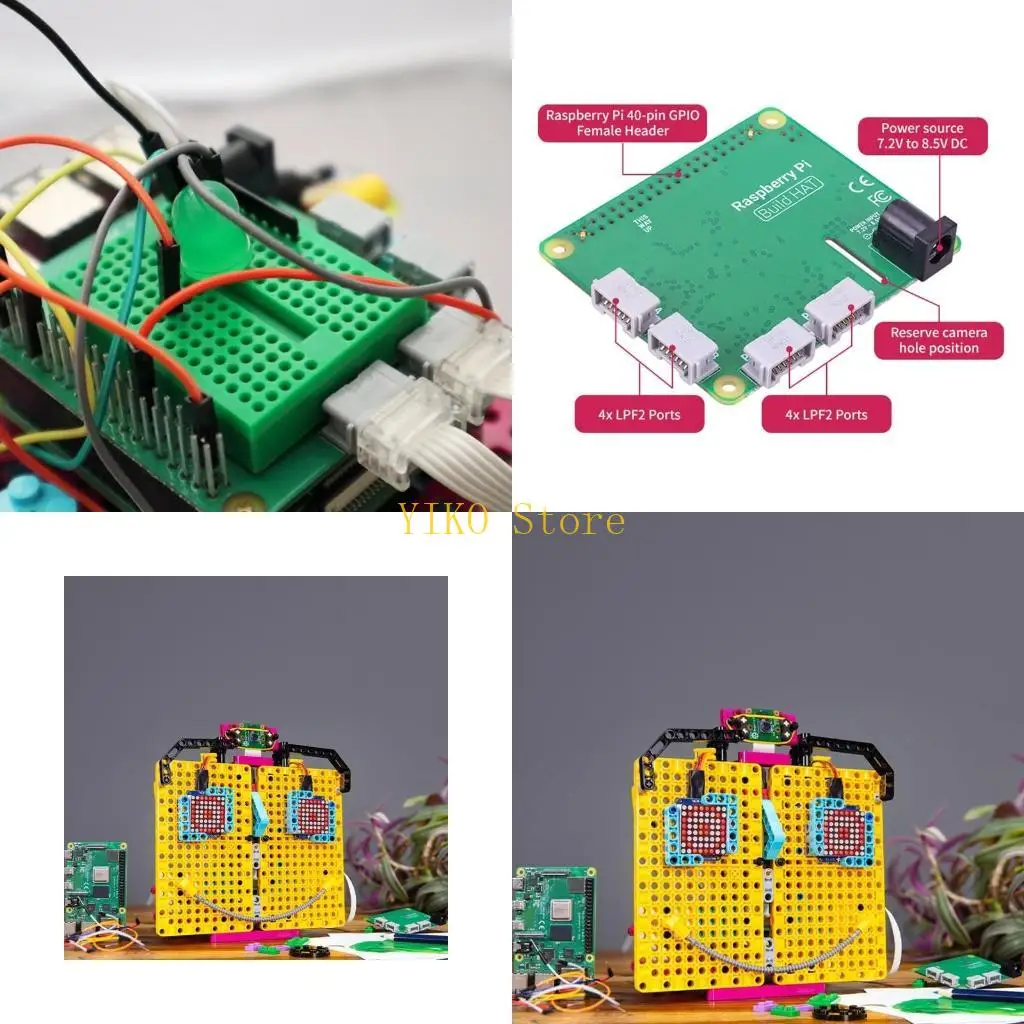 

K32C для сборки HAT, подключение вычислительной мощности для двигателей и датчиков Lego-Technic, 8 В, 6 А, питание