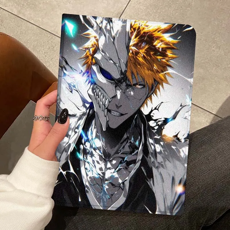 أنيمي B-Bleach لسامسونج غالاكسي تبويب S11 S10 S9 S8 S7 S6 A11 A9 A8 A7 10.5 10.4 لايت FE زائد بوصة اللوحي