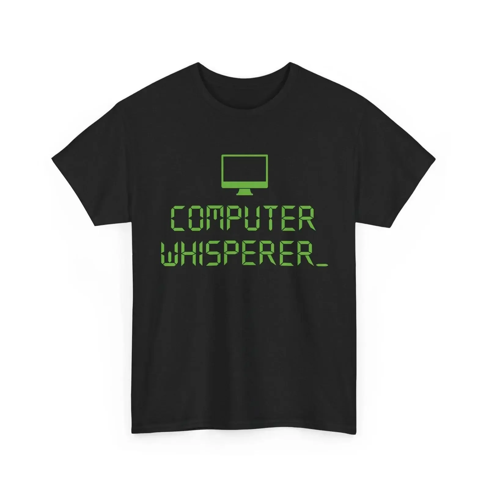 Computer Whisperer T Shirt Technical Support Programmer Programming Lovers vintage Washed Versatile Soft fashion