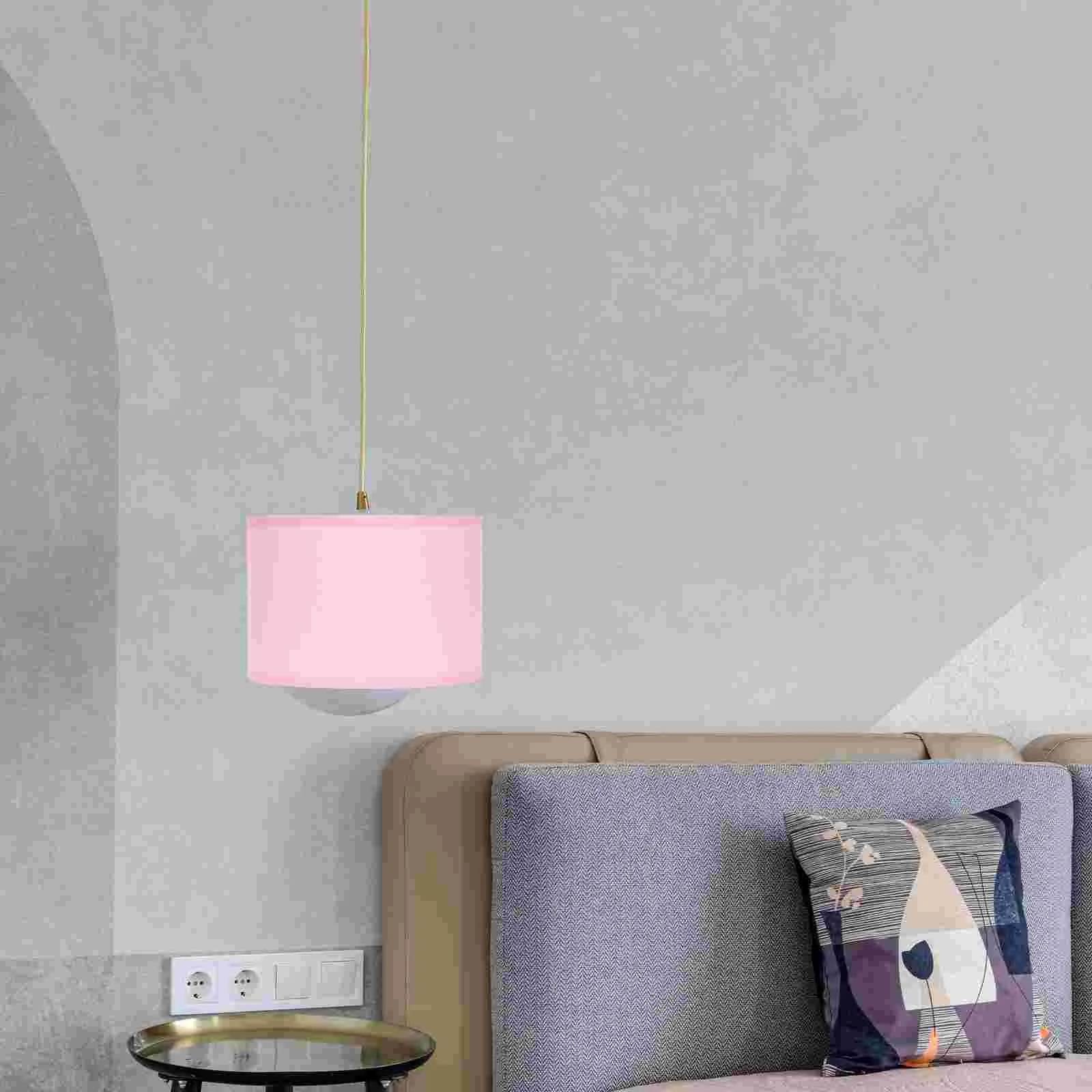 Wandkandelaar Retro Decors Voor Lampen Victoriaanse Vervanging Lampenkap Licht Bureau Accessoires Roze