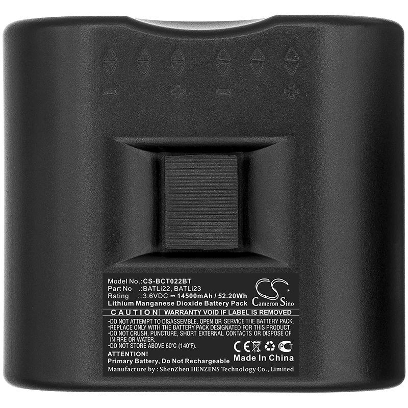 

CS 14500mAh Battery For DAITEM BATLi22 BatLi23 DAITEM Central siren transmitter 361 21F 360. 21 X