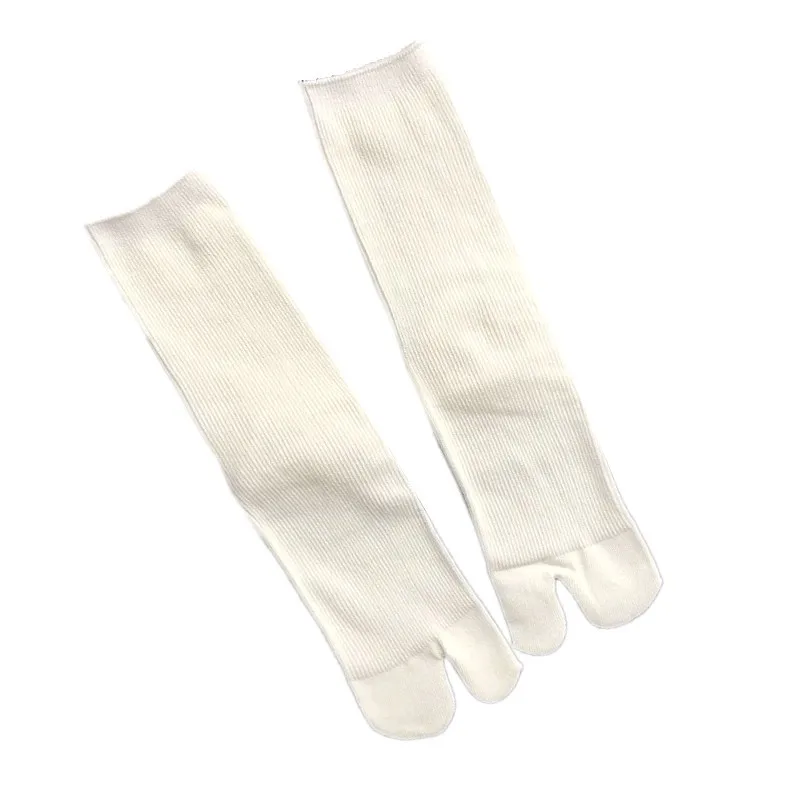 High Quality Combed Cotton Split Toe Socks Unisex Simple Comfortable Two-Toed Socks Japanese