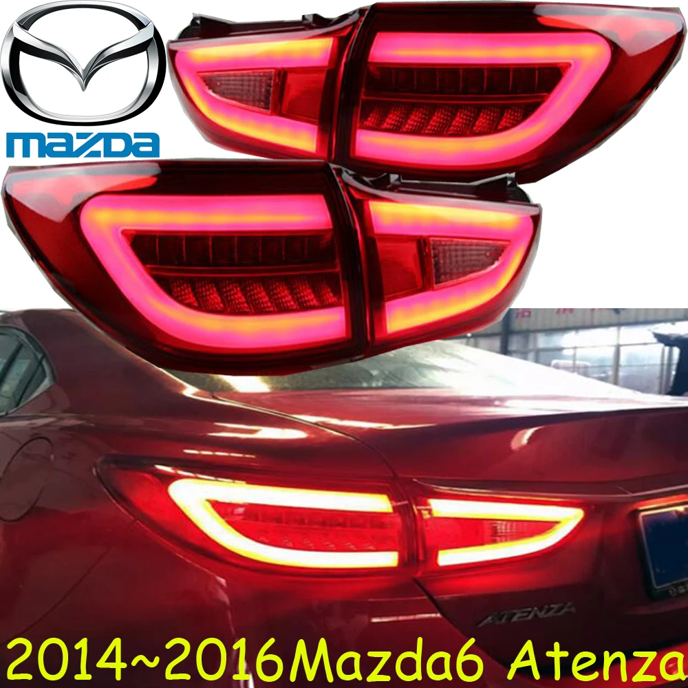 2014 2015 2016year tail light for mazda6 mazda 6 atenza taillight car accessories LED DRL Taillamp for mazda6 atenza fog light