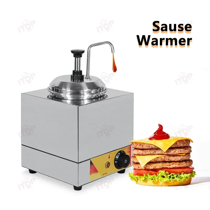 

HomeWise Sauce Warmer with Pump for Sauce Extraction Thermostatic Container Nutella/Chocolate/Sauce/Cheese/Ketchup Dispenser