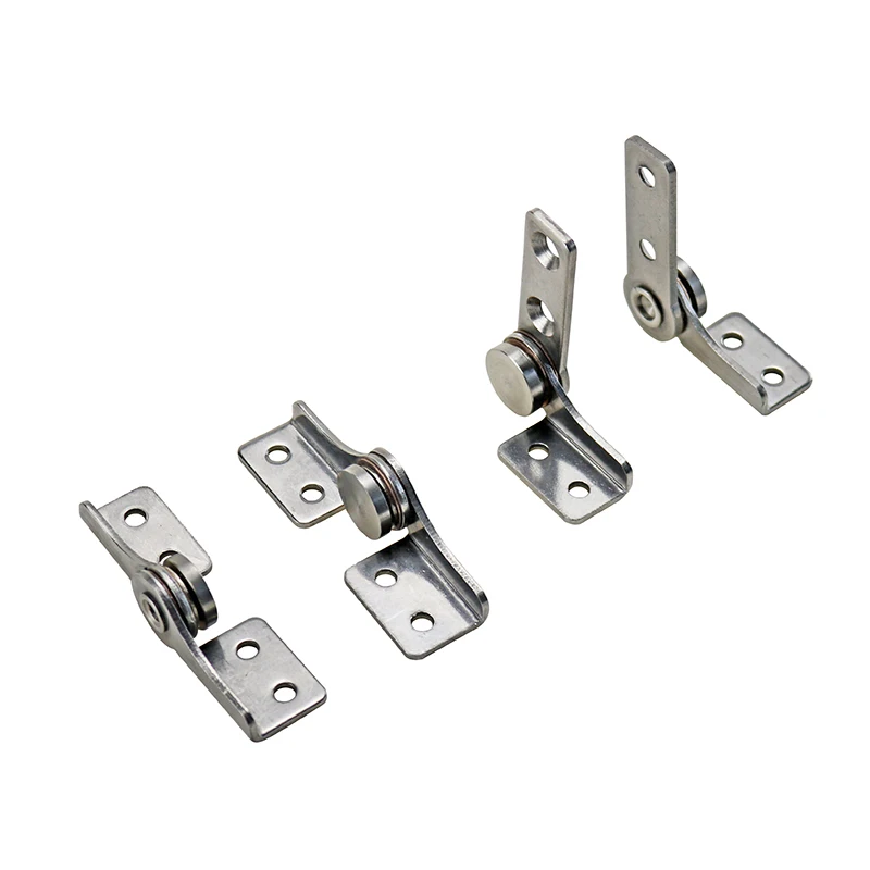 304 Stainless Steel Damping Hinge With Non Adjustable Torque, Stop Mechanism, And Positioning Support For Medical Equipment.