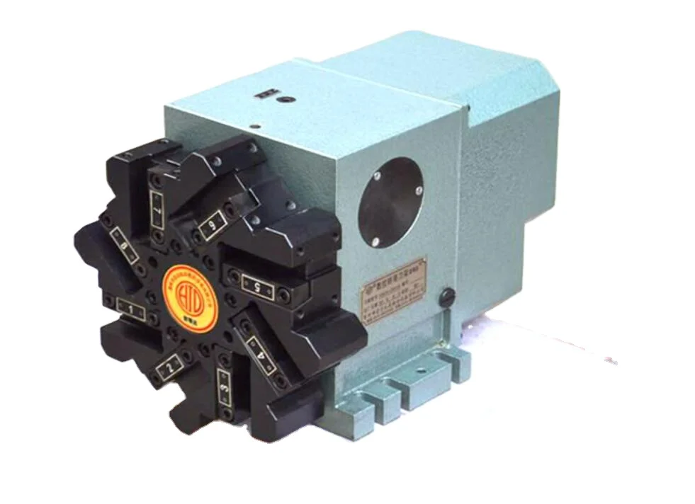 HAK34-6140-8 Take with 8-station Turret with 7 square and 2 Round Turrets NC Tool Holder