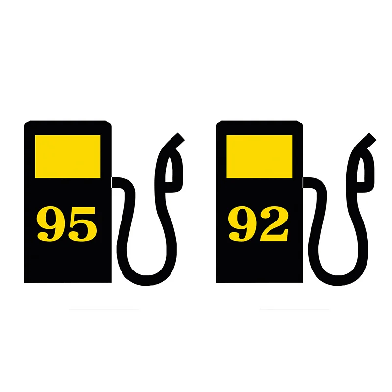 

M1052# 92 95 Gasoline Car Sticker Exterior Decoration Auto Motorcycle Accessories Off Road Personalized Polyethylene Vinyl Decal