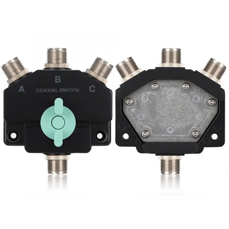 ABZDD CO-301 الثقيلة واسعة النطاق اقناع التبديل 3 ميناء هوائي مكرر M-J دليل الجوي قصير الموجة قاعدة محول للماس