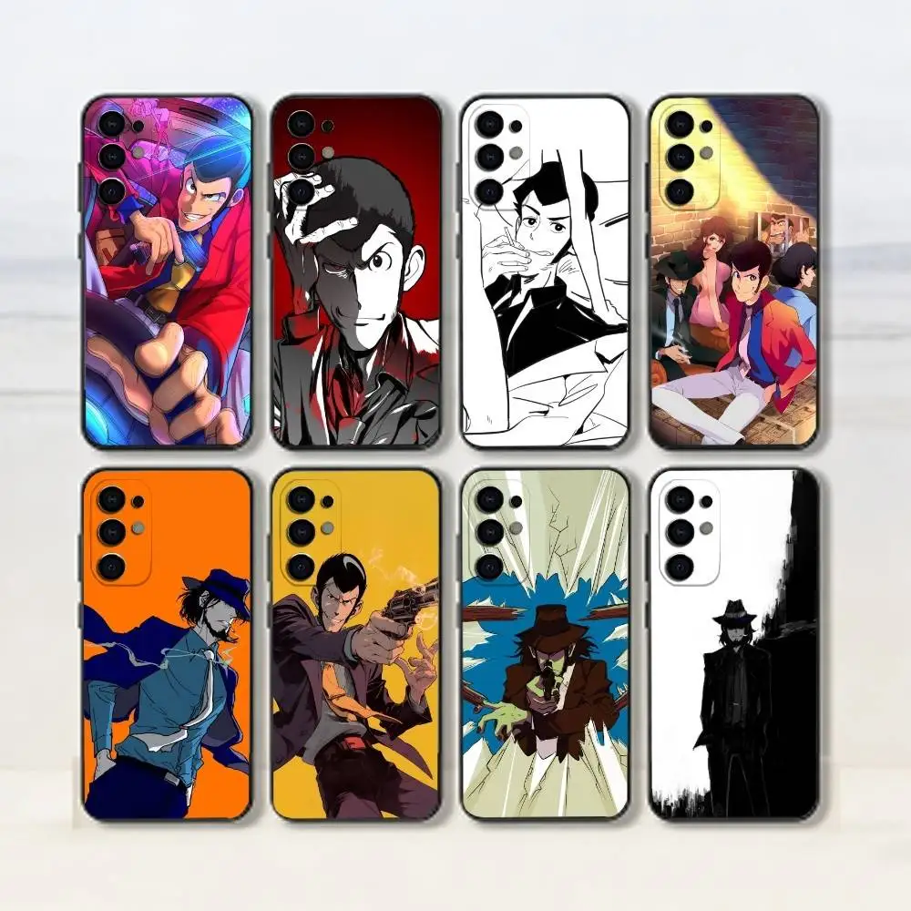 Lupin-Daisuke Jigen-Fujiko Mine-Koichi Zenigata   Phone Case For Samsung S25,S24,S21,S22,S23,S30,Ultra,S20,Plus,Fe,Soft Silicone