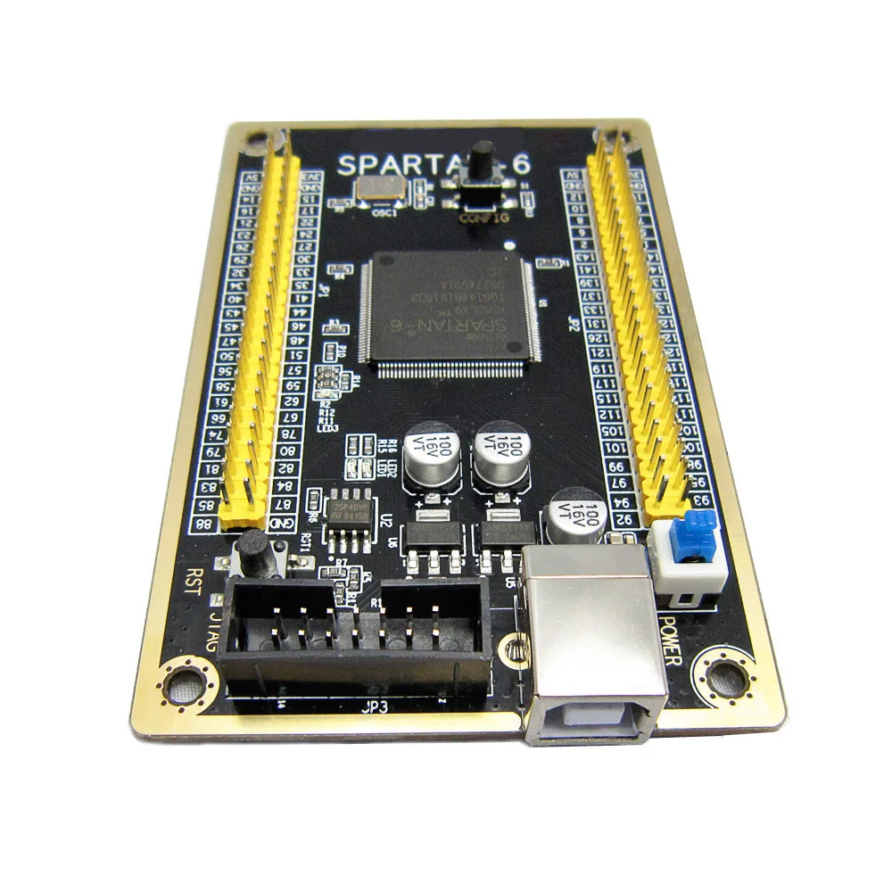 Teaching Demo FPGA Development Board Xilinx Spartan6 XC6SLX9 Circuit PCB Core Board