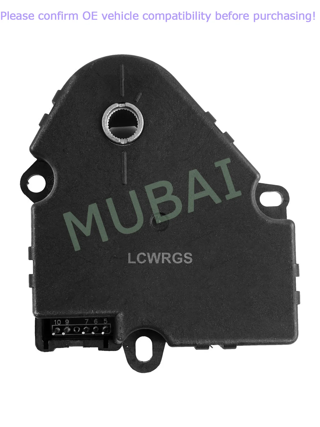 604-141 HVAC Blend Door Actuator Fits for Chevy Traverse 2009-2012 | for Buick Enclave 2008-2012, GMC Acadia 2007-2012, Saturn