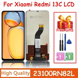 Tela de 6.74 polegadas para xiaomi redmi 13c lcd 23100rn82l display touch panel montagem de tela para redmi 13c tela lcd