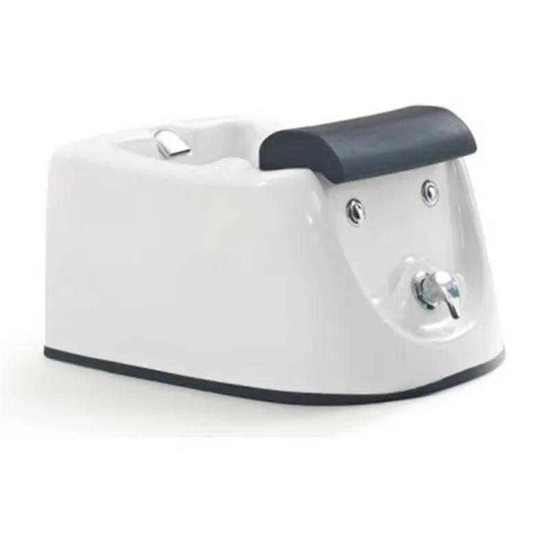 

White Acrylic Square Bath Tub Foot Spa Basin for Soaking & Foot Massager Premium Quality Acrylic Bath Basin