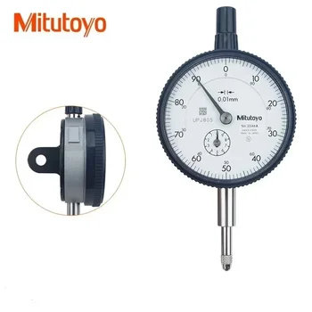 Mitutoyo Standard Piston Dial Indicator 2046S 10mm Gauge Test Inspection Dial Indicator Standard Piston Multimeter Tools Dial Gau